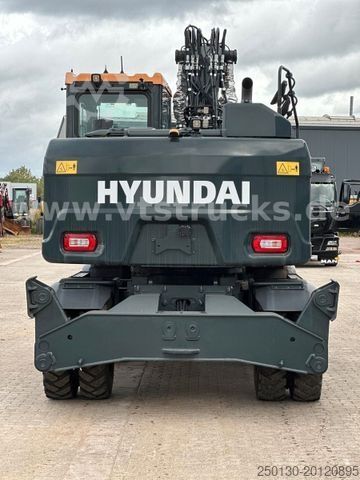 Bager na kotačima HYUNDAI HW 140A 4x4 hydr. Stützen Kamera Klima