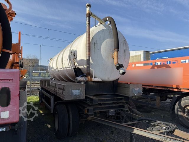 Tanker trailer HÜFFERMANN HSD181D Tankanhänger für nicht GGVS Güter