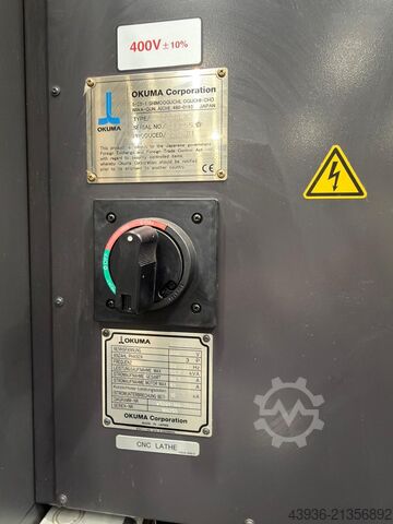 CNC Lathe with y-axis Okuma - LT-2000 EX Okuma LT-2000 EX
