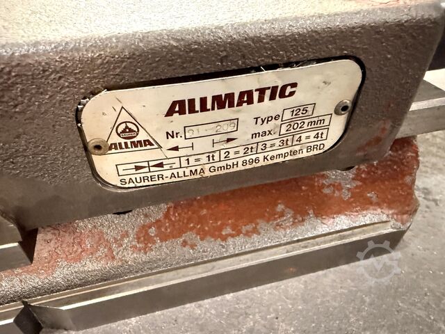 Bankschroef ALLMATIC 125