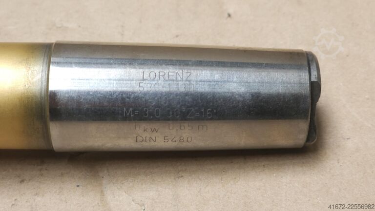 Cuchilla de corte LORENZ 3 - EW 30° - Zähne 16