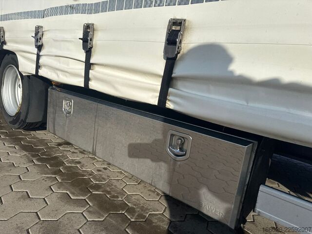 लो लोडर सेमिक्ट्रेलर  Wiese SA 3-36 3-Achs Mega Stufensattel Rampe 25T