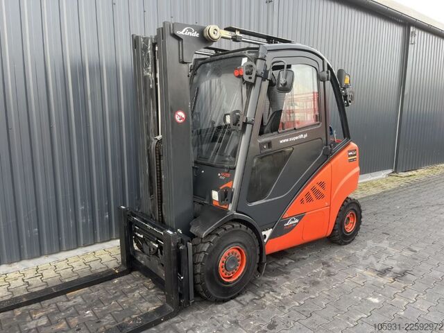 LPG vysokozdvižné vozíky Linde H25T-02/600