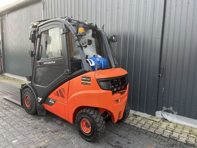 LPG vysokozdvižné vozíky Linde H25T-02/600