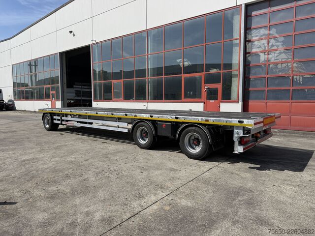 Open trailer Möslein T 3 Plato 10,5 m  3 Achs Jumbo Platoanhänger 10,50 m, Breitbereifung, Mega