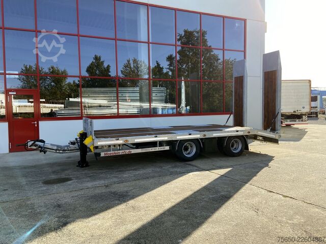 Low loader trailer Möslein TT19 - 7,2  19 t Tandemtieflader, Luftgefedert, NEU