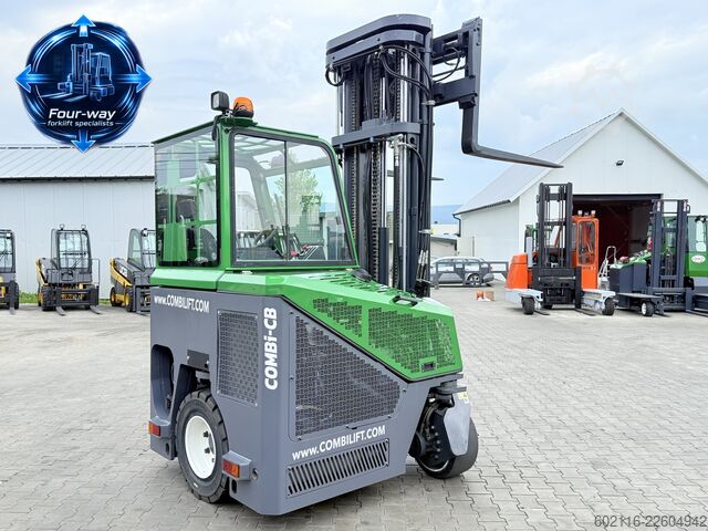 4-way forklift Combilift CB4000 GAS TRIPLEX 6800 POSITIONER CABIN