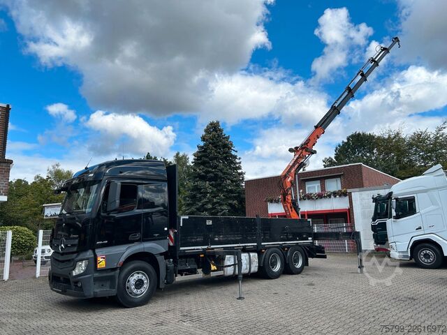 Teherautóra szerelt daru MERCEDES-BENZ 2648 Pritsche + ATLAS 290.2.E Kran 6x4