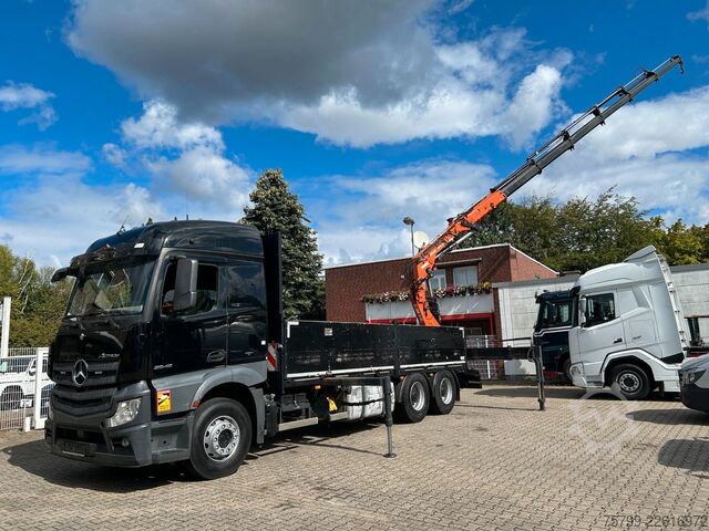 Teherautóra szerelt daru MERCEDES-BENZ 2648 Pritsche + ATLAS 290.2.E Kran 6x4