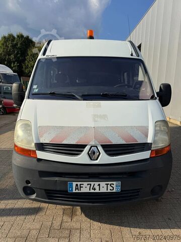 Van double cab Renault Master **DCI100-AIRCO**