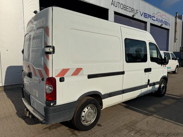 Van double cab Renault Master **DCI100-AIRCO**