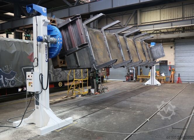 Schweißdrehtisch,Positionierer,Drehtisch Sideros,Hywema,Hubdrehvorrichtung SLC 20    2 To Säulenhubdrehvorrichtung