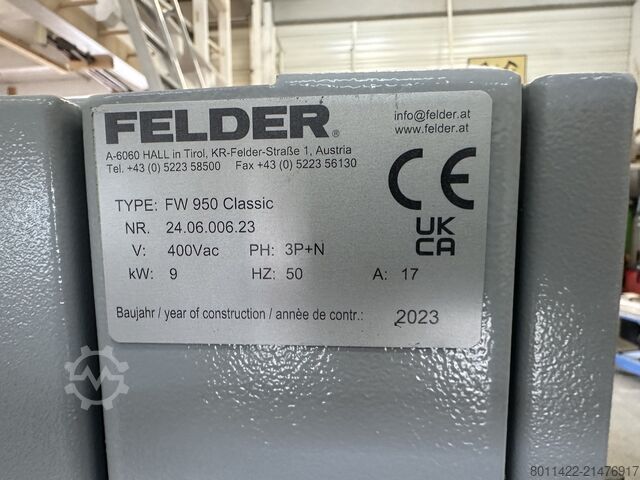 Máy chà nhám băng rộng FELDER FW 950 Classic