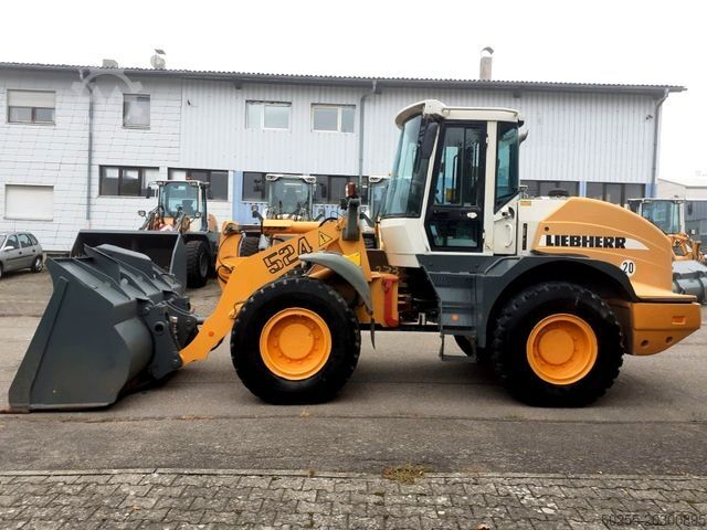 Pyöräkuormaaja LIEBHERR L 524 kein 514 528 538 542