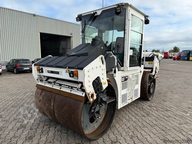 Viengubo būgno volas CATERPILLAR CD54B (CD10),Tandemwalze, Streuer,Kantenscheider