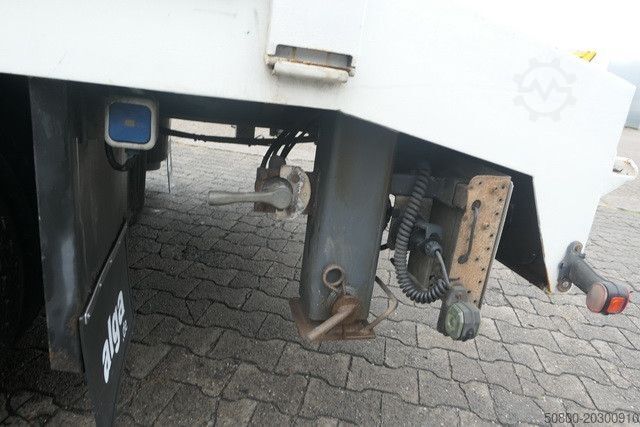 Tieflader Anhänger MEUSBURGER MPJ 3, Rampen, Luft-Lift, Bordwände, Container
