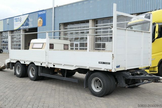 Remorque ouverte MEUSBURGER MPJ 3, Rampen, Luft-Lift, Bordwände, Container