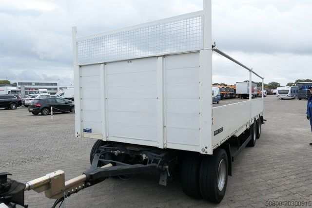 Remorque ouverte MEUSBURGER MPJ 3, Rampen, Luft-Lift, Bordwände, Container