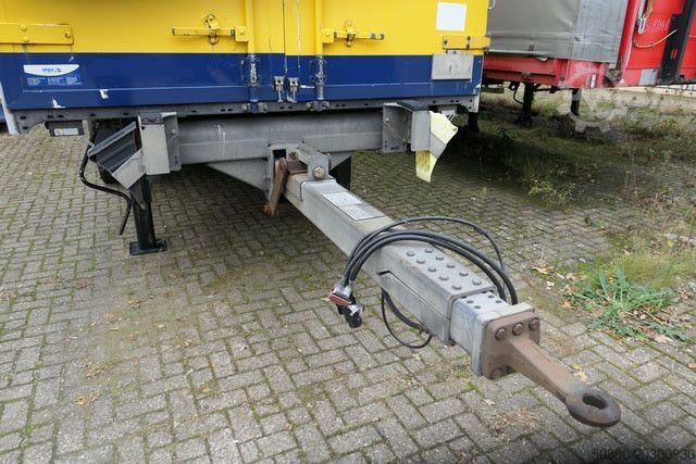 Remorque ouverte avec bâche SPIER ZPL 255, Durchlader, Tandem, Verzinkt, 7,2mtr.