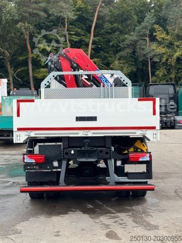 Autolaadkraan MAN TGM TG3 18.320 4x4 HMF Ladekran Pritsche