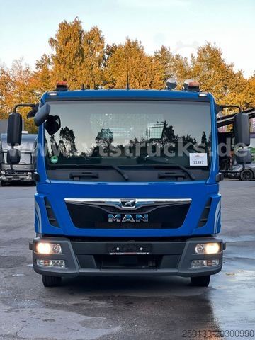 Benne tri-benne MAN TGL 8.220 4x2 Meiller-DSK 7,5 t.