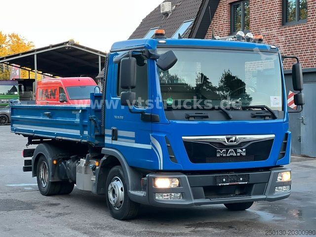 Benne tri-benne MAN TGL 8.220 4x2 Meiller-DSK 7,5 t.