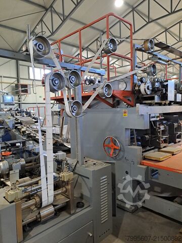 Papieren zakken maakmachine Jiangsu Nanjag WFD - 550