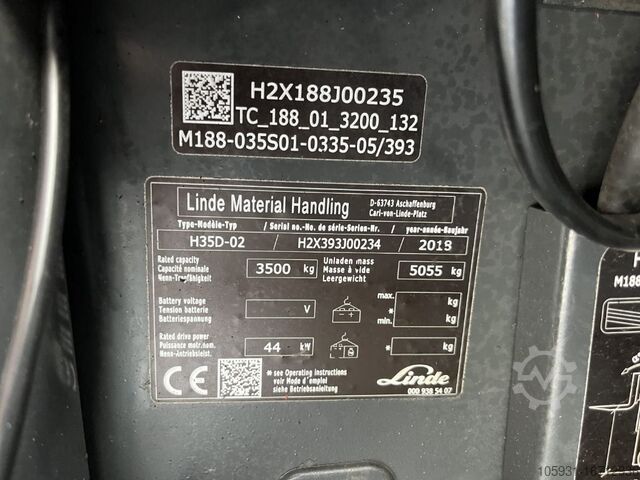 Forklift diesel Linde H35D-02