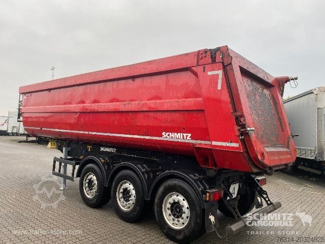 टिपर सेमिट्रेलर Schmitz Cargobull Kipper Stahlrundmulde 37m³