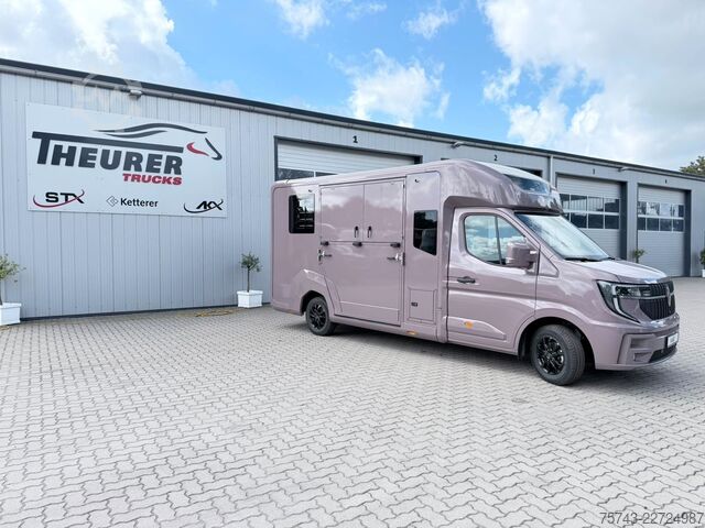 Phương tiện chở gia súc RENAULT Master STX 5 Sitzer Haras ex. Lang Automatik