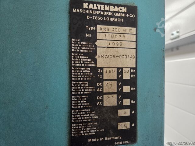 Kaltkreissäge Kaltenbach KKS 400 EC
