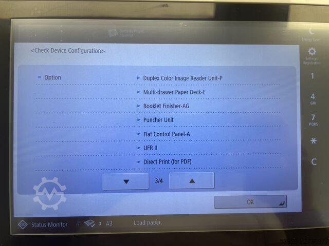 Digitalni tiskarski stroj Canon imagePRESS V800 incl. Booklet Finisher, Paperdeck and Duplex