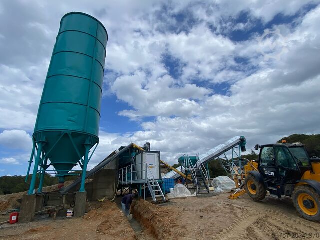 Mobilioji betono maišymo gamykla CONSTMACH Mobil Concrete Mixing Plant Mobil Concrete Mixing Plant 30M3/H