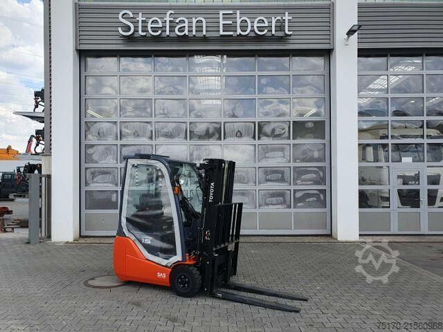 Forklift Toyota 8FBET15 / Triplex: 4.30m / nur 393h! / SS