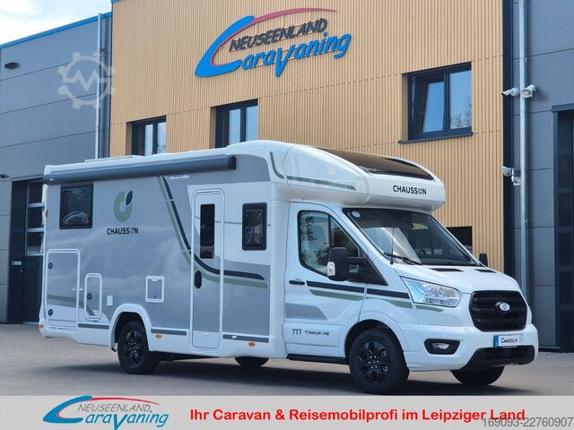 Semi-integrated camper CHAUSSON 777 Titanium Line *MJ27*Arctic*Hubbett*Navi*4,1t