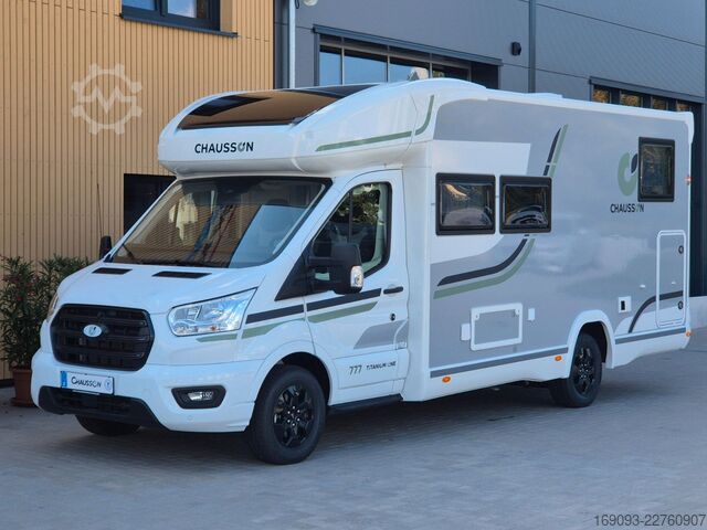 Semi-integrated camper CHAUSSON 777 Titanium Line *MJ27*Arctic*Hubbett*Navi*4,1t