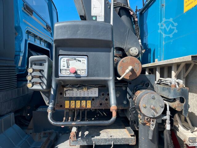 Xe tải sàn phẳng MAN TGA 26.390 / HIAB 288-EP-3 Hiduio / Funk / 6x4
