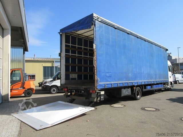 Tentinė platforma sunkvežimis man TGL 12.250 Pritsche L 9,50 m, H 3,00 Edscha, LBW