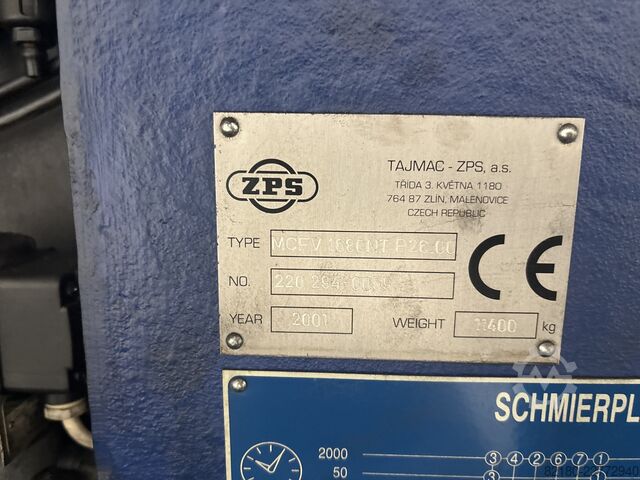 CNC vertikalt bearbejdningscenter TAJMAC-ZPS MCFV 1680 NT
