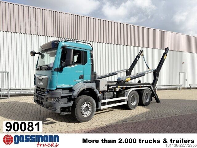 Xe ben MAN TGS 26.520 6x4 BL, Hyva Tele-Absetzanlage TS 2018