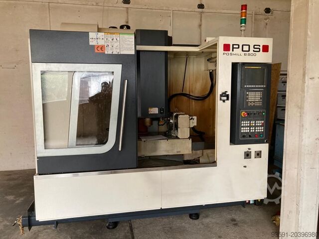 Κέντρο κάθετης κατεργασίας POS Mill B 800