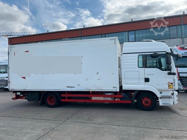 Vrachtwagen met bakwagen MAN TGL 8.190 * 1.5T LBW * TEMP * STANDKLIMA *