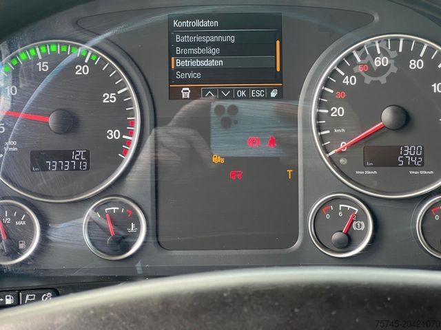 Vrachtwagen met bakwagen MAN TGL 8.190 * 1.5T LBW * TEMP * STANDKLIMA *