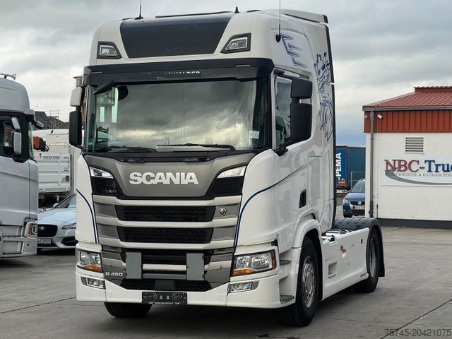 Standaard trekker SCANIA R 450 * ACC * 2X TANK * STANDKLIMA * LEDER
