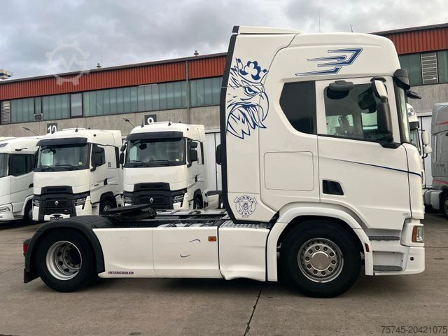 Standaard trekker SCANIA R 450 * ACC * 2X TANK * STANDKLIMA * LEDER