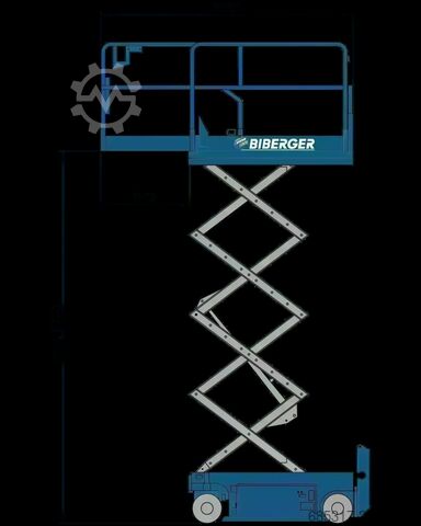Käärkahveltõstuk Genie GS 1932 E-Drive