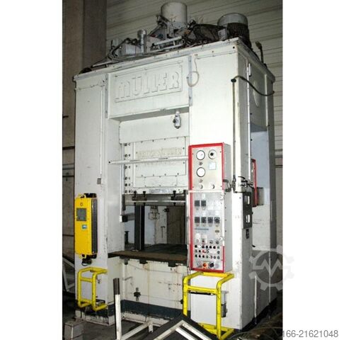 Prensa de estiragem de coluna dupla - Hidráulica MUELLER SDZ 250/200.3.1 (UVV)