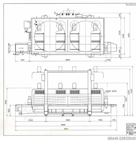 Спиральная печь CookStar тип H600/10/100-102 GEA-CFS CookStar - Spiraaloven, Type H600/10/100