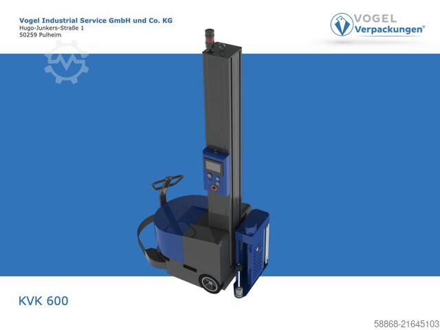 Stretchroboter / mobiler Palettenwickler  KVK 600