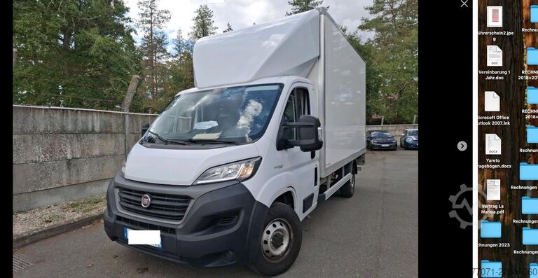 Furgoneta caja FIAT Ducato  Koffer+LBW*Navi*Klima*Kamera*